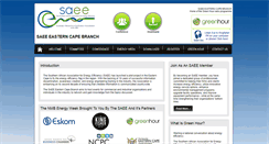 Desktop Screenshot of ec.saee.org.za