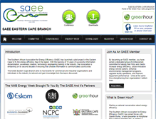 Tablet Screenshot of ec.saee.org.za